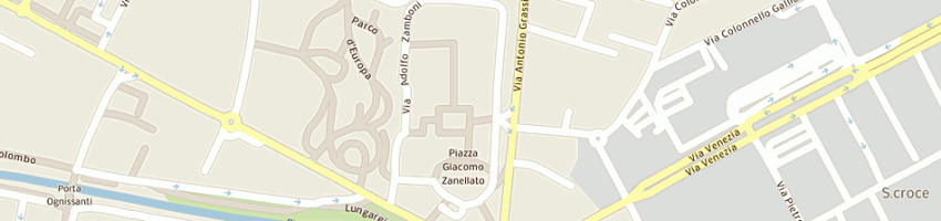 Mappa della impresa banca antonveneta spa a PADOVA