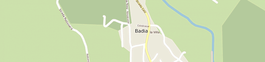 Mappa della impresa crepaz rinaldo a BADIA