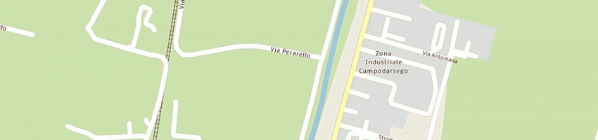 Mappa della impresa costa giuliano a CAMPODARSEGO