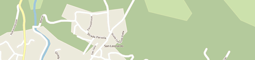 Mappa della impresa piz la villa (snc) a BADIA