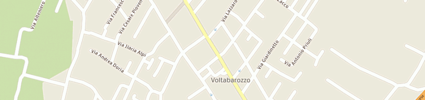 Mappa della impresa cartoleria volta di luise a PADOVA
