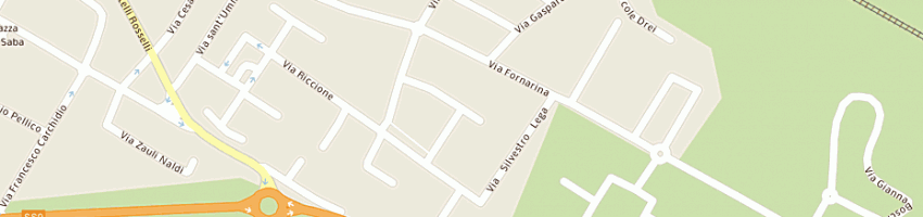 Mappa della impresa beoni anna a FAENZA