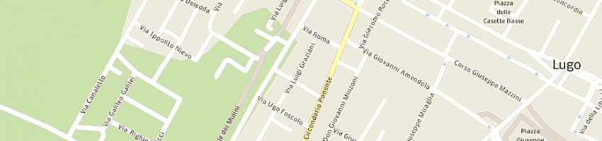 Mappa della impresa valenti luciano a LUGO