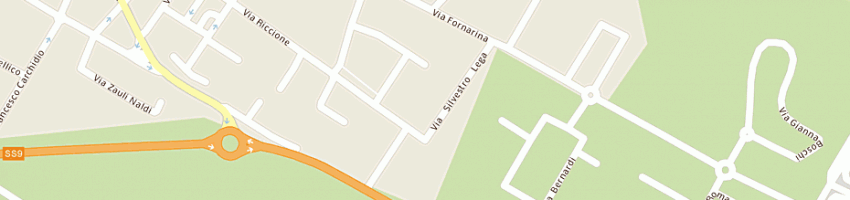 Mappa della impresa imas di pederzoli andrea e donati sabrina snc a FAENZA