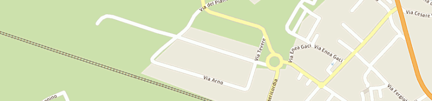 Mappa della impresa milighetti flli snc a CASTIGLION FIORENTINO