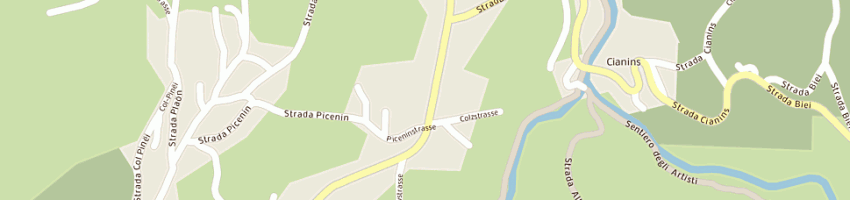 Mappa della impresa hotel ladinia sas di marcello varallo e c a BADIA