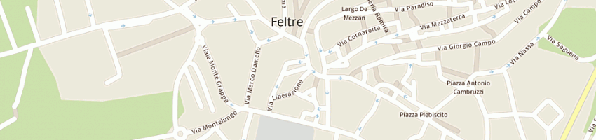 Mappa della impresa elabo 2 di rizzotto italo e c sas a FELTRE