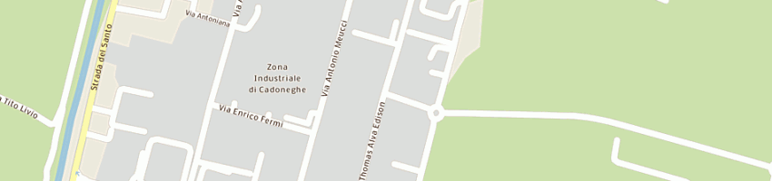 Mappa della impresa electra srl a CADONEGHE