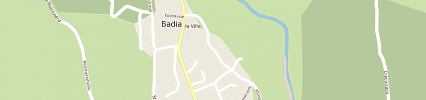 Mappa della impresa alberghi del sole srl a BADIA