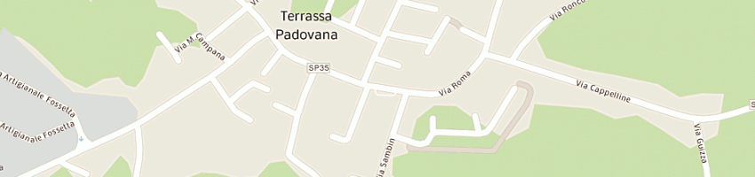 Mappa della impresa venturini mariano a TERRASSA PADOVANA