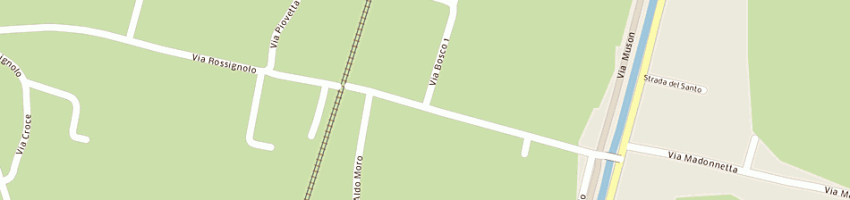 Mappa della impresa floricoltura - turra roberto a CAMPODARSEGO