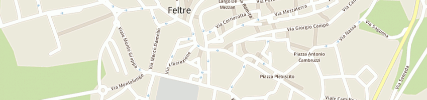Mappa della impresa flli curto di curto alberto e luigi snc a FELTRE