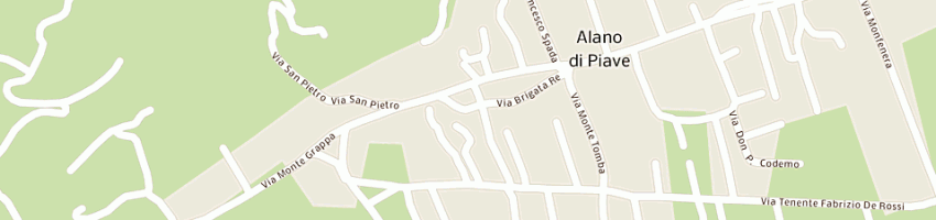 Mappa della impresa durighello giorgio a ALANO DI PIAVE