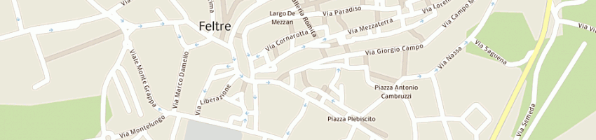 Mappa della impresa marilyn di trolese chiara a BELLUNO
