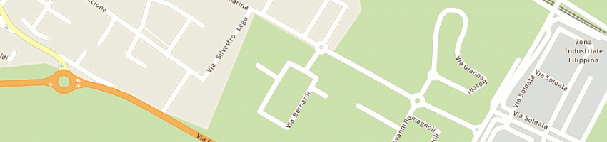 Mappa della impresa geminiani luciano a FAENZA