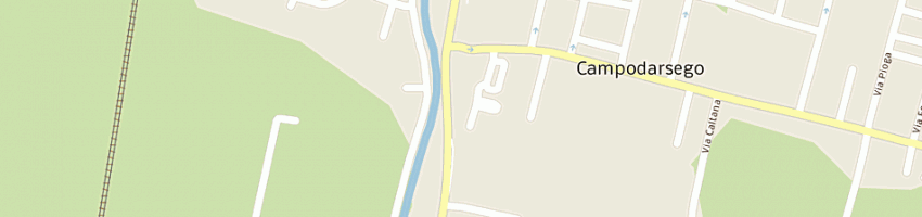 Mappa della impresa bertoldo renzo a CAMPODARSEGO