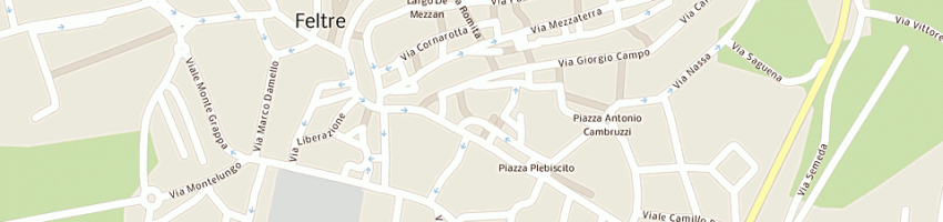 Mappa della impresa ottica cappello a FELTRE