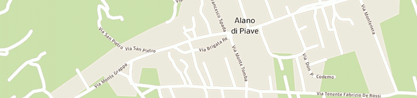 Mappa della impresa scuola materna a ALANO DI PIAVE