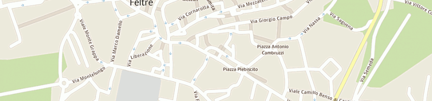 Mappa della impresa scussel ivo a FELTRE