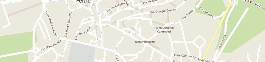 Mappa della impresa salvador fratelli a FELTRE
