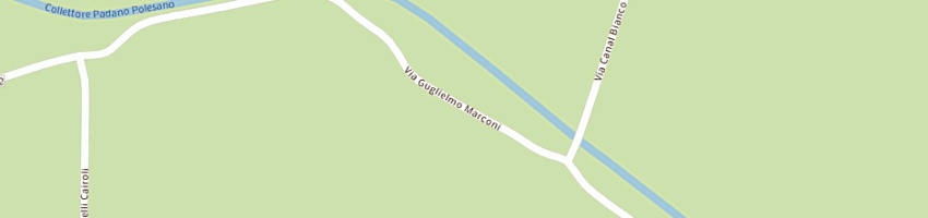 Mappa della impresa polesnan davide a GAVELLO