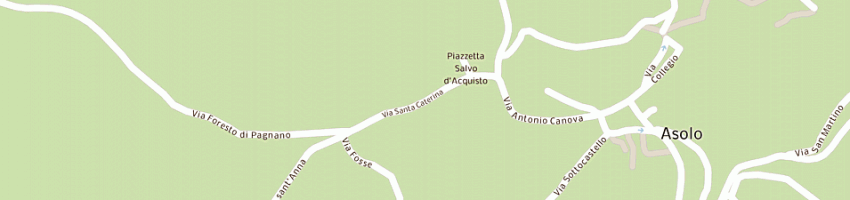 Mappa della impresa unidea srl a ASOLO