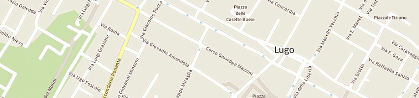 Mappa della impresa seco di pollini mauro e villa claudia snc a LUGO