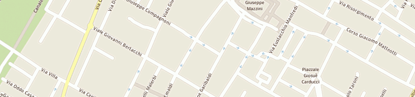 Mappa della impresa camerini michele a LUGO