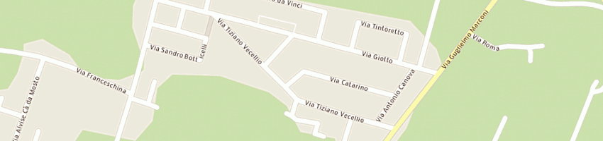 Mappa della impresa cusinato sante a CADONEGHE