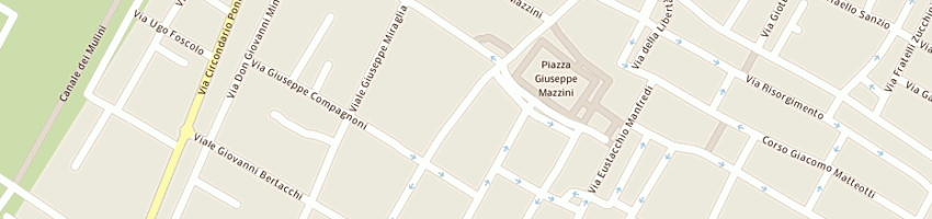 Mappa della impresa ferramenta altini gian piero a LUGO