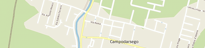 Mappa della impresa municipio a CAMPODARSEGO