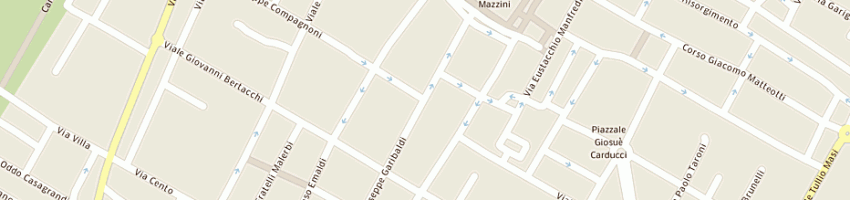 Mappa della impresa edicola via garibaldi a LUGO