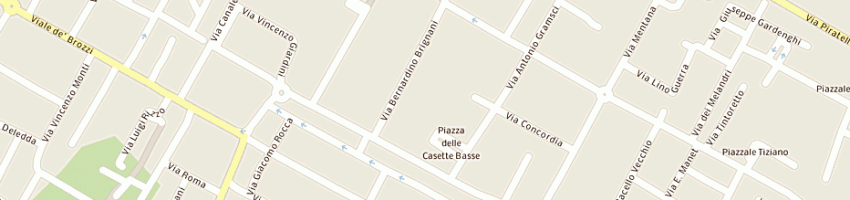 Mappa della impresa idea vacanze di burzatta e c snc a LUGO