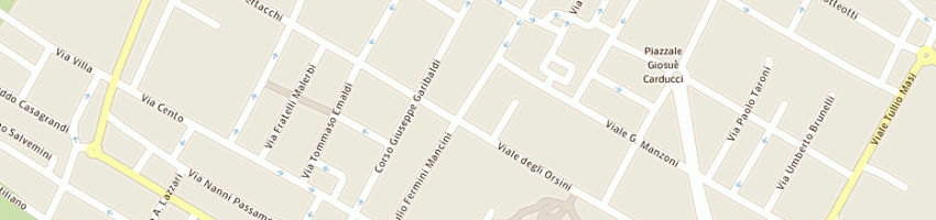 Mappa della impresa chica di baioni orietta a LUGO