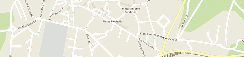 Mappa della impresa de toffoli franca di de toffoli franca e c (sas) a FELTRE