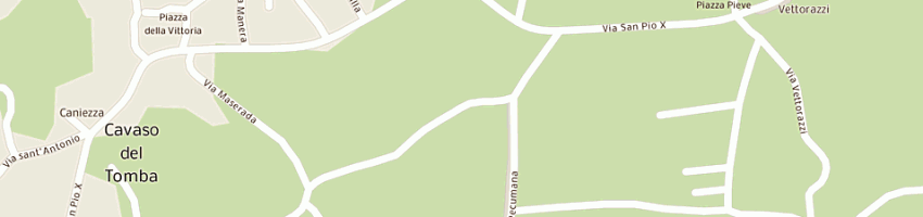Mappa della impresa cappello demetrio a CAVASO DEL TOMBA