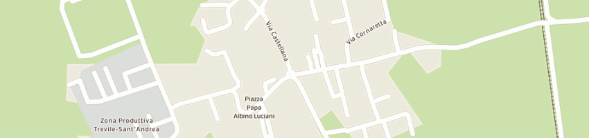 Mappa della impresa studio dentistico dott de pinto stefano a CASTELFRANCO VENETO