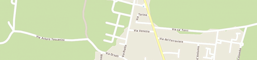 Mappa della impresa bassi patrizia a CASALSERUGO