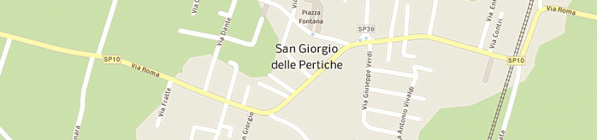 Mappa della impresa fruttallegra snc di sartori luciano e figlie a SAN GIORGIO DELLE PERTICHE