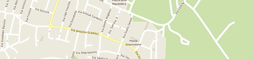Mappa della impresa parrocchia di mejaniga a CADONEGHE