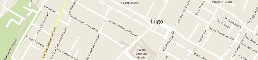 Mappa della impresa bariba' s di aliprandi cinzia e c sas a LUGO