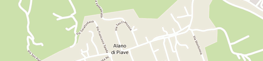 Mappa della impresa studio plintos di de carli d zanolla b spada g spada m a ALANO DI PIAVE