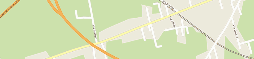 Mappa della impresa cusinato fervido a CASTELFRANCO VENETO