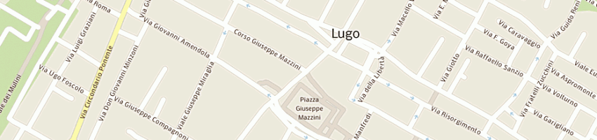 Mappa della impresa avveduti cristiano a LUGO