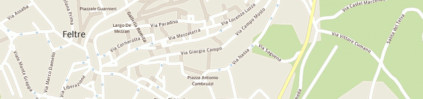 Mappa della impresa jolly scommesse srl a FELTRE
