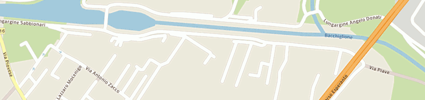 Mappa della impresa trattoria dalla mora a PADOVA