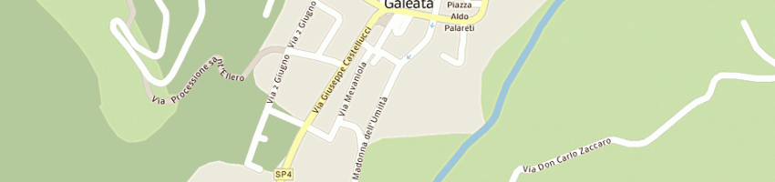 Mappa della impresa artigianferro galeatese di cangialeoni mauro e c snc a GALEATA