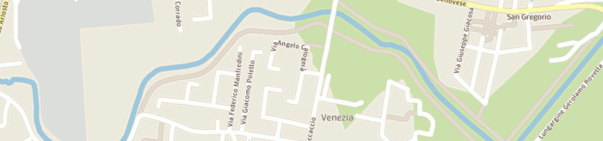 Mappa della impresa borgato e figli snc di borgato p a PADOVA