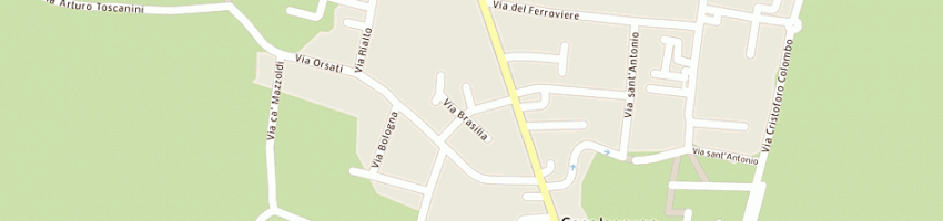 Mappa della impresa cips snc di moscardo massimo e c a CASALSERUGO