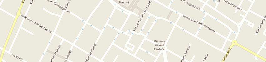 Mappa della impresa ass comunita' papa giovanni xxiii a LUGO